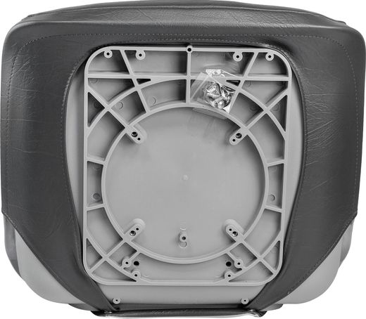 Кресло складное мягкое SKIPPER, серый/темно-серый