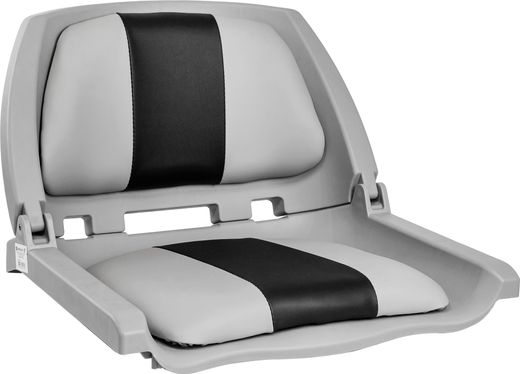 Кресло складное мягкое TRAVELER, цвет серый/черный