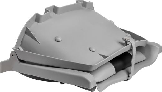 Кресло складное мягкое TRAVELER, цвет серый/черный