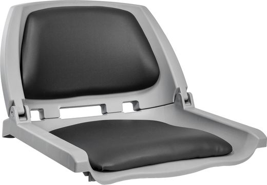 Кресло складное мягкое TRAVELER, цвет серый/черный