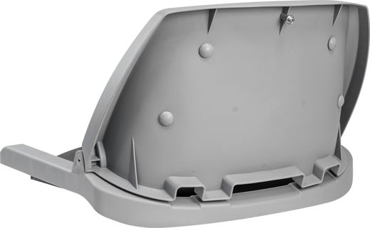 Кресло складное мягкое TRAVELER, цвет серый/черный