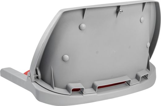 Кресло складное мягкое TRAVELER, цвет серый/красный