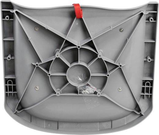 Кресло складное мягкое TRAVELER, цвет серый/красный