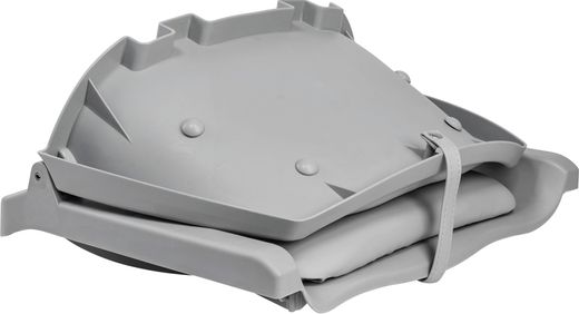 Кресло складное мягкое TRAVELER, цвет серый/серый