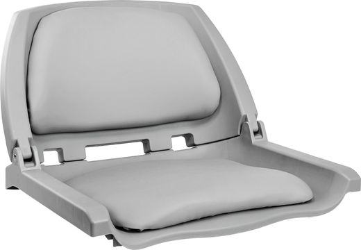 Кресло складное мягкое TRAVELER, цвет серый/серый