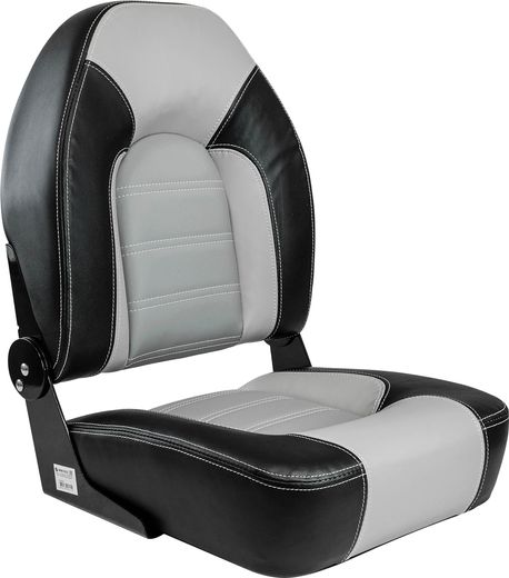 Кресло складное PREMIUM, цвет серый/темно-серый