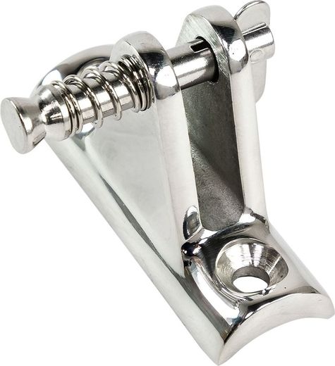 Кронштейн палубный 90 град, с подпружиненным штифтом, выгнутое основание Marine Rocket