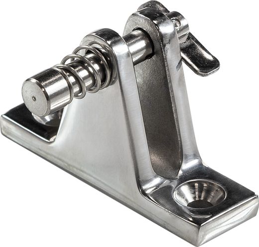 Кронштейн палубный 90 град, с подпружинненым штифтом, ровное основание, Marine Rocket