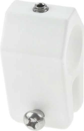 Кронштейн скользящий для рамы тента 7/8" (22,2 мм), пластиковый белый
