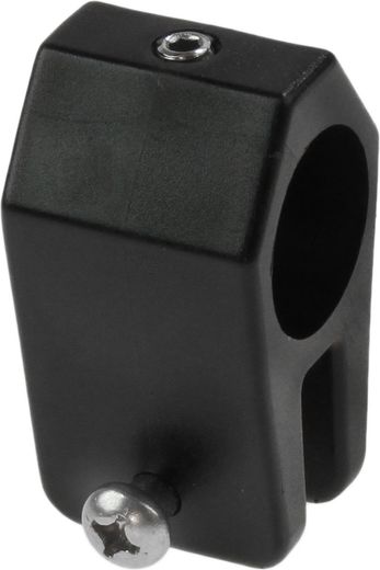 Кронштейн скользящий для рамы тента 7/8" (22,2 мм), пластиковый черный