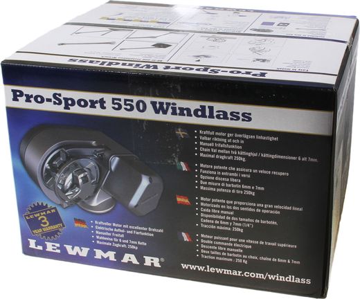 Лебедка якорная Lewmar Pro Sport 550