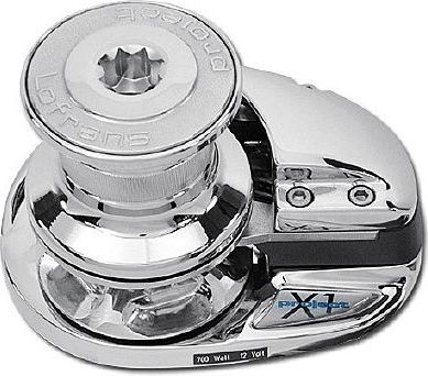 Лебедка якорная X1, 12 В, с барабаном, под цепь 6мм