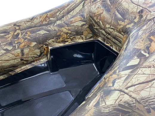 Лодка РИБ (RIB) Baltic Boats Аполлон 360, камуфляж лес, корпус черный