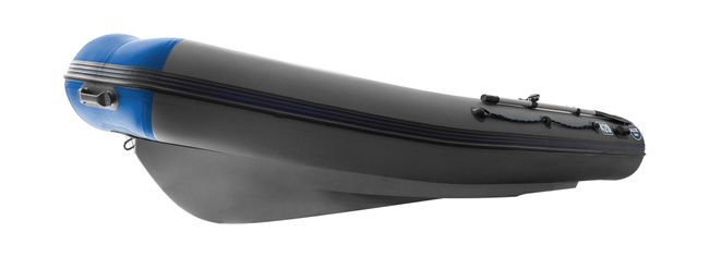 Лодка РИБ (RIB) Baltic Boats Аполлон 420 Z, серый/синий (корпус серый)