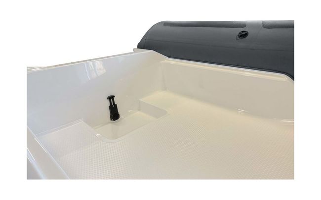 Лодка РИБ (RIB) Навигатор 520RFISH,  серый (корпус серый), FORZA