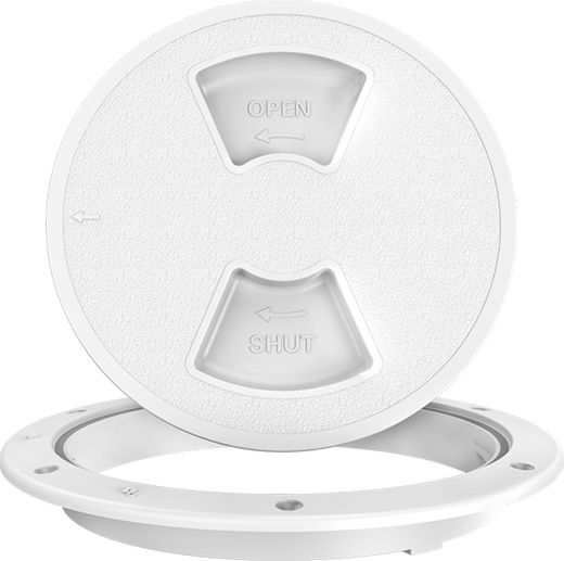 Лючок палубный 5'' белый, SeaFlo