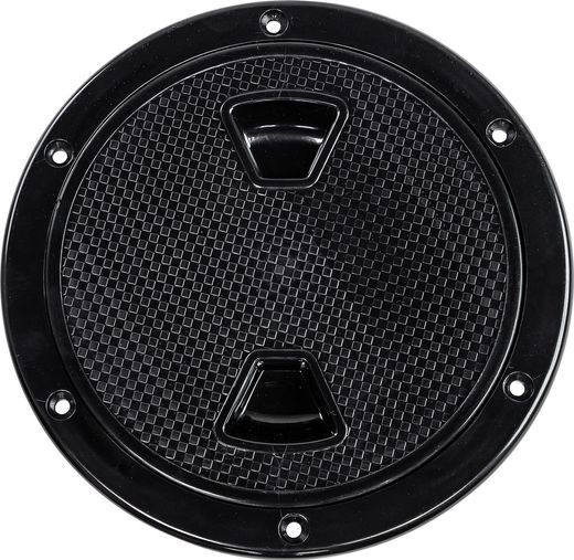 Лючок палубный 6", черный, Marine Rocket