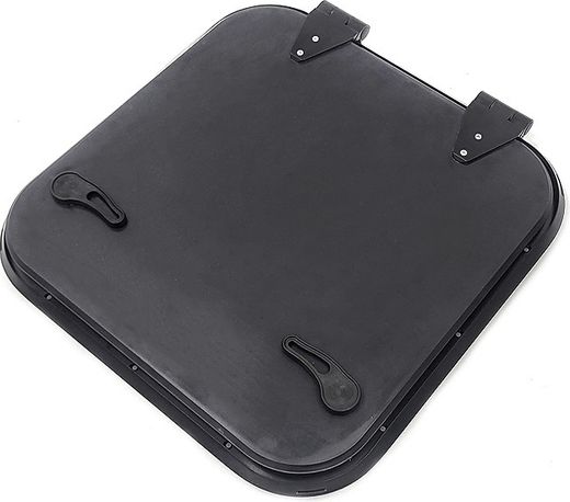 Люк палубный безрамный Пеликан 522x522 R75 (черное исполнение)