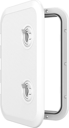 Люк смотровой белый, SeaFlo, 315 х 440 мм