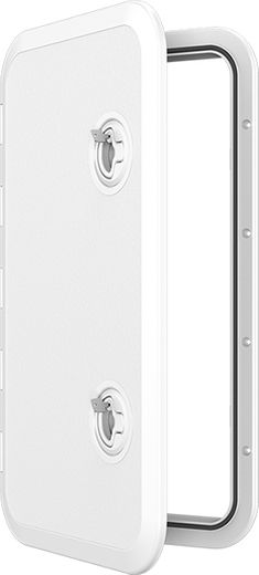 Люк смотровой белый, SeaFlo, 353 х 606 мм