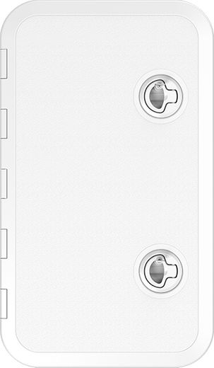 Люк смотровой белый, SeaFlo, 353 х 606 мм