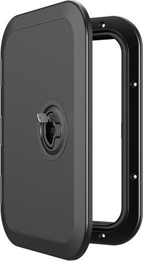 Люк смотровой черный, SeaFlo, 270 х 375 мм