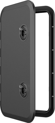 Люк смотровой черный, SeaFlo, 353 х 606 мм