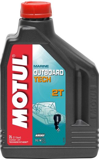 Масло моторное Motul Outboard Tech 4T 10W30, Technosynthese (2 л)