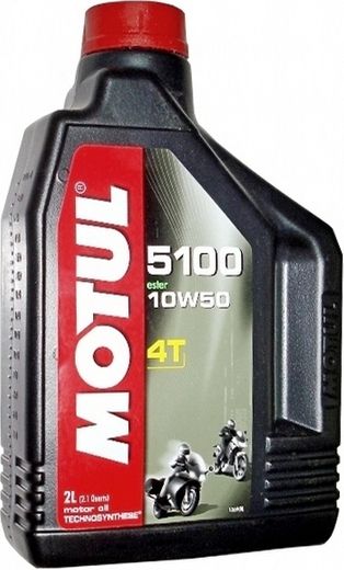 Масло MOTUL 5100 Ester 4T 10W50 2 л полусинтетика