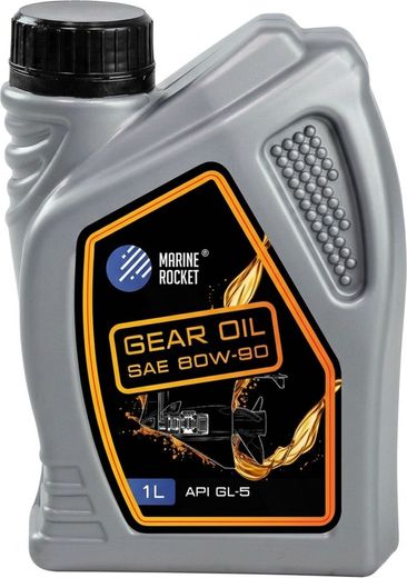 Масло трансмиссионное Marine Rocket, Gear Oil Sae 90, 1L