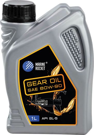 Масло трансмиссионное Marine Rocket, Gear Oil Sae 90, 1L