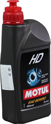 Масло трансмиссионное MOTUL HD 80W90 минеральное, 1 л