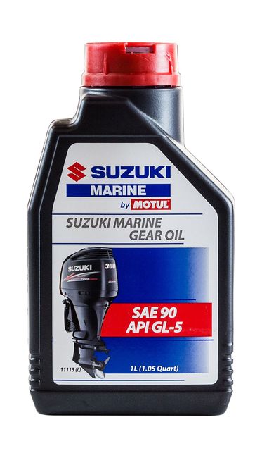 Масло трансмиссионное MOTUL Suzuki Marine Gear Oil SAE 90, 1 л