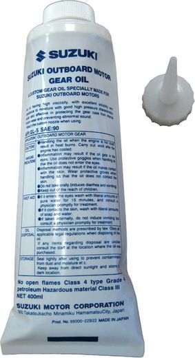 Масло трансмиссионное Suzuki Marine Gear Oil SAE 90 400 мл