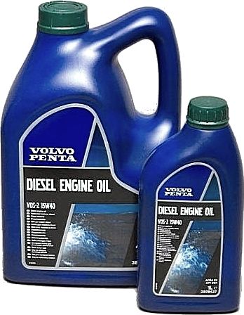 Масло Volvo Penta моторное VDS-2, дизельное, 1л.