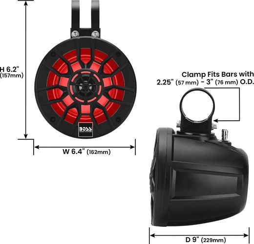 Морская акустика на таргу BOSS MPWT50RGB, уцененный