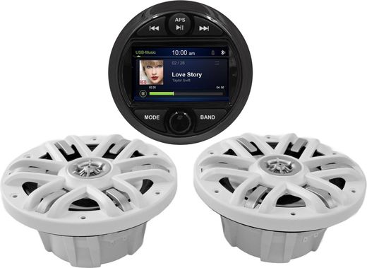 Морская аудиосистема Marine Rocket MRH-301 (комплект 2W)