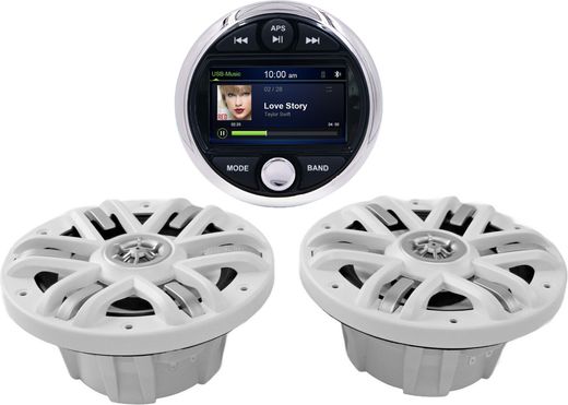 Морская аудиосистема Marine Rocket MRH-301 (комплект 2W)