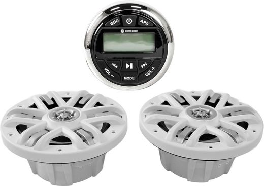 Морская аудиосистема Marine Rocket MRH-833 (комплект 2W)