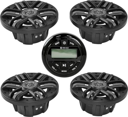 Морская аудиосистема Marine Rocket MRH-833 (комплект 4B)