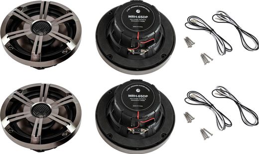 Морская аудиосистема Marine Rocket MRH-833 (комплект 4DP)