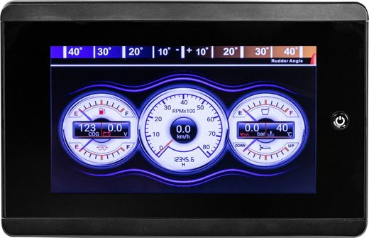 Морской многофункциональный дисплей MFD-70, 7 дюймов, сенсорный, TFT, Marine Rocket