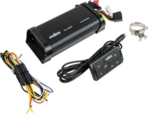 Морской усилитель 2X150W с пультом управления