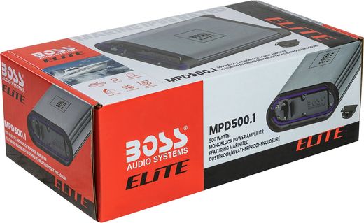 Морской усилитель BOSS MPD500.1, (1 канал, 500W)