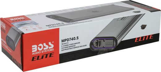 Морской усилитель BOSS MPD740.5, (5 каналов, 740W)