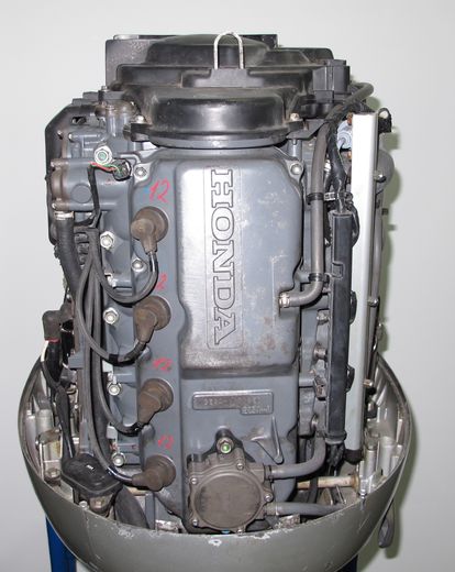 Мотор лодочный Honda BF115, б/у