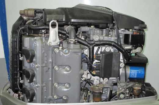 Мотор лодочный Honda BF225, б/у