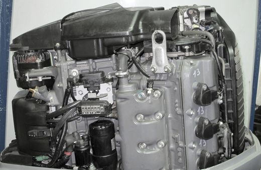 Мотор лодочный Honda BF225, б/у