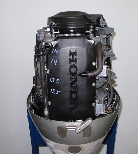 Мотор лодочный Honda BF75A, б/у