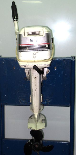 Мотор лодочный Johnson 9.9, б/у